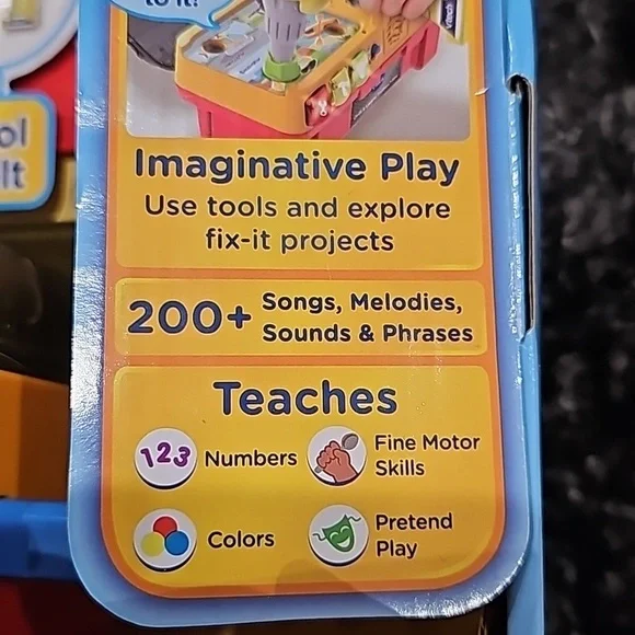 NWT Vtech Drill & Learn Toolbox - Picture 7 of 13